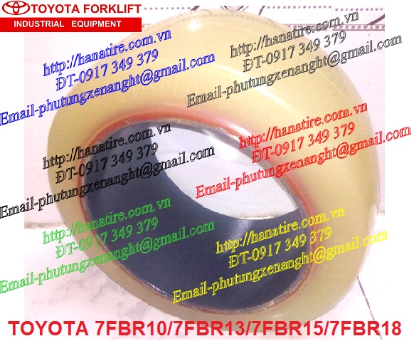 banh lai xe nang dien toyota 7fbr18