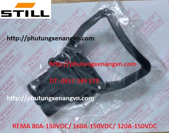 Giắc sạc bình ắc quy xe nâng Still parts