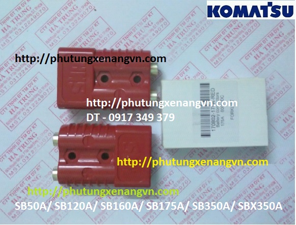 Giac sac binh dien xe nang Komatsu forklift parts