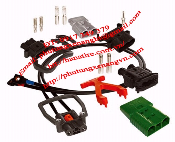Rắc sạc bình điện xe nâng Jungheinrich REMA80A, REMA160A, REMA320A