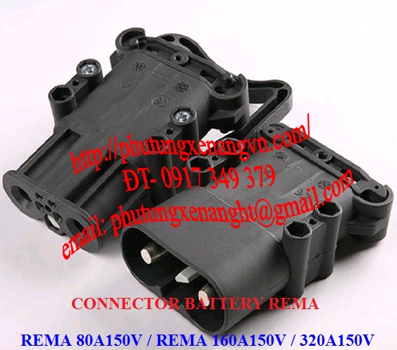 REMA connector battery forklift