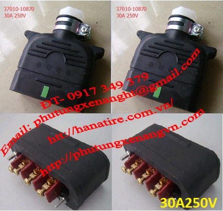 Connector battery forklift Nichiyu