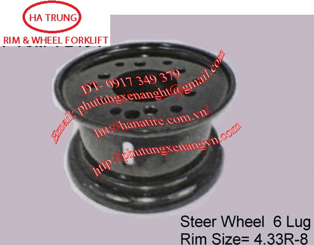 Mâm bánh xe nâng Toyota 44409-20541-71