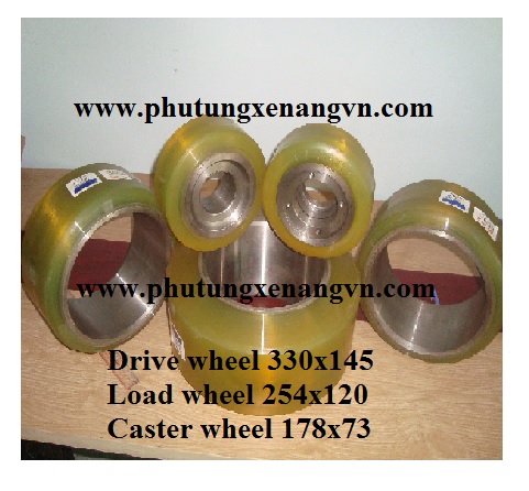 Caster wheel 178x73