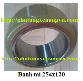 Bánh tải PU Clark 1234015