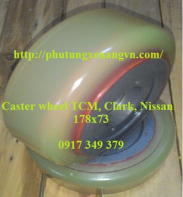 Bánh xe PU Clark CRX10