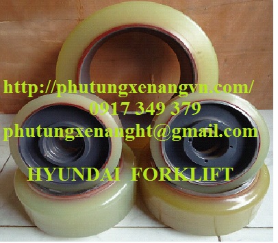 Bánh xe PU Hyundai 10BR-9/13BR-9/15BR-9,18BR-9/20BR-9/25BR-9/30BR-9