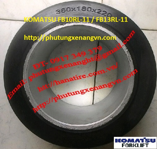 Banh xe nang dien Komatsu FB10RL-11 FB13RL-11