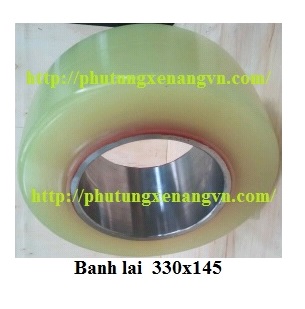 Bánh PU xe nâng điện 330*145*194